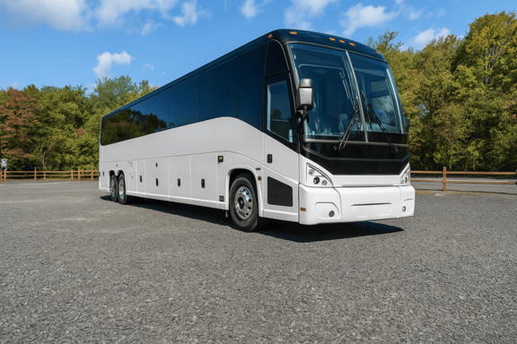 Plainfield Charter Bus 56 Passenger Charter Bus