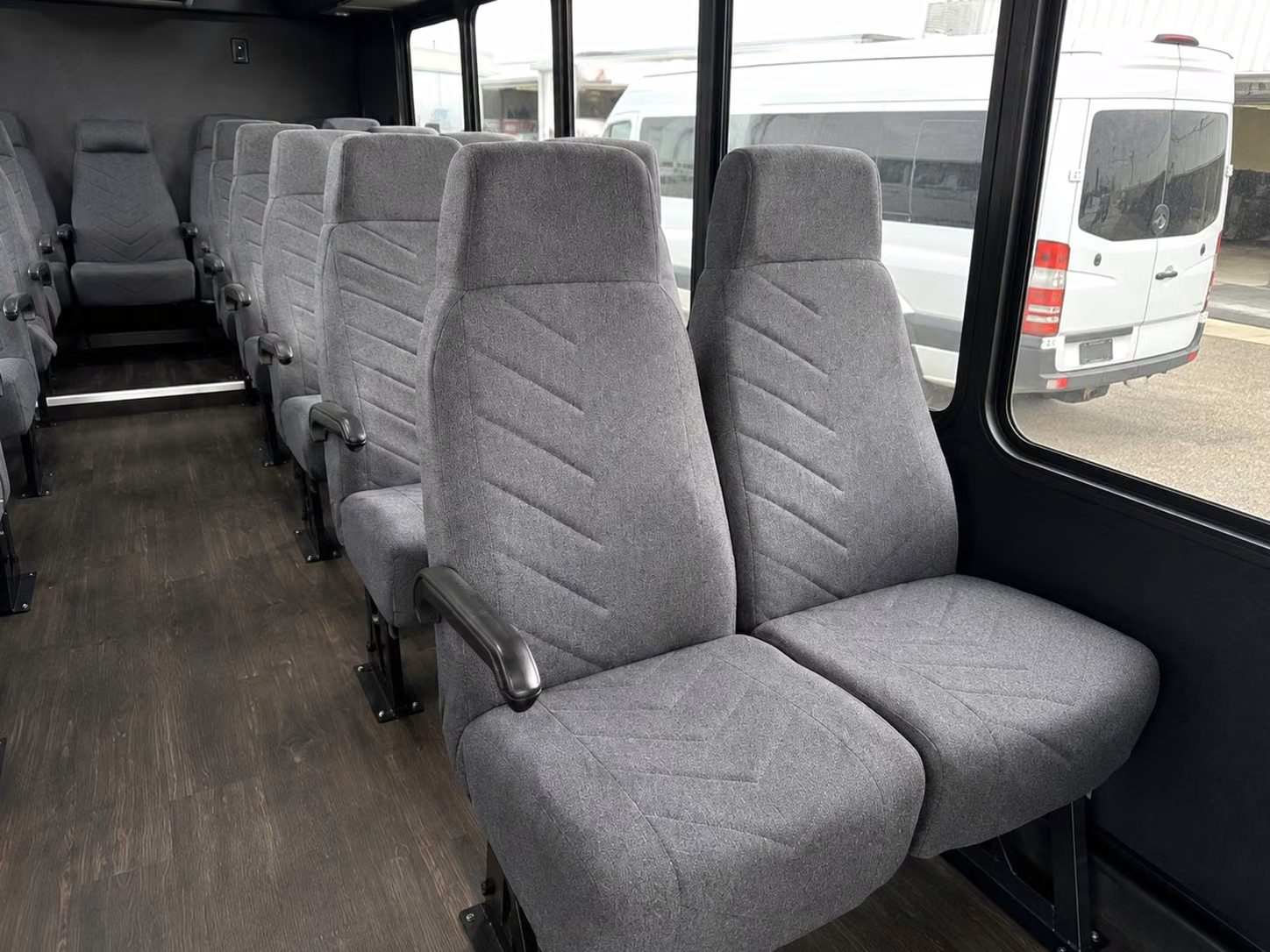 20 passenger minibus inside
