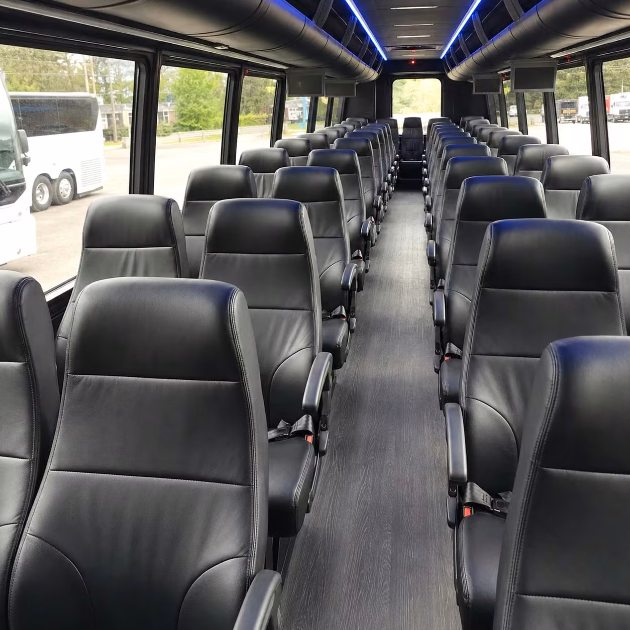 minibus charter bus rentals for plainfield sunday shuttle services