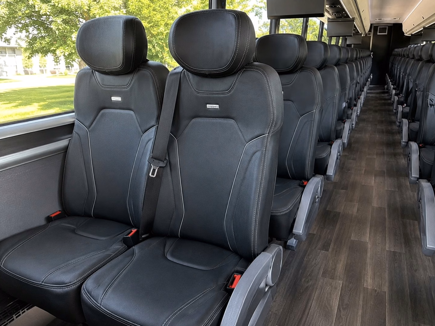 shuttle guests between plainfield ceremony and reception venues without the parking headache