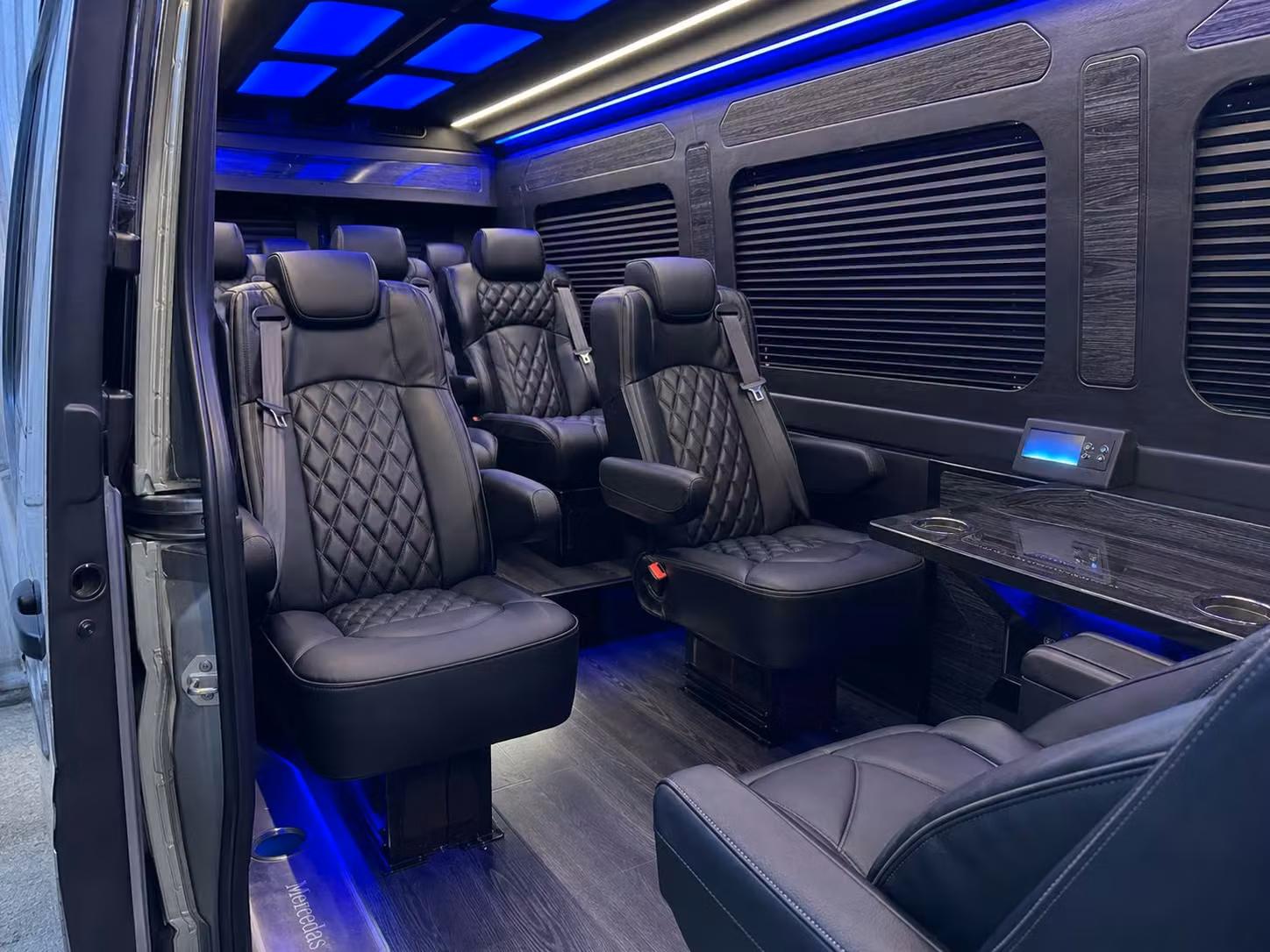 sprinter van transportation for groups and events across plainfield