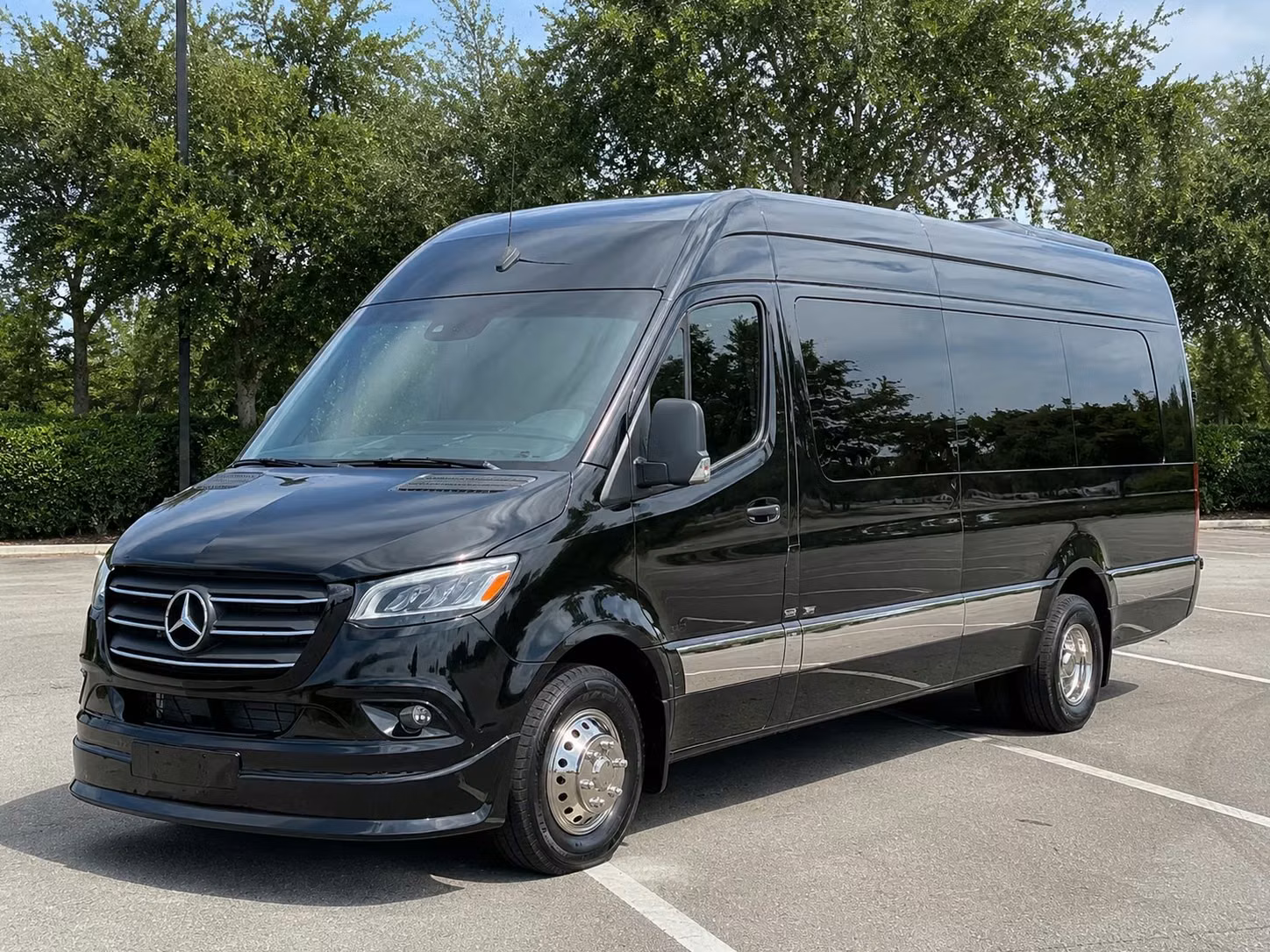sprinter van with driver